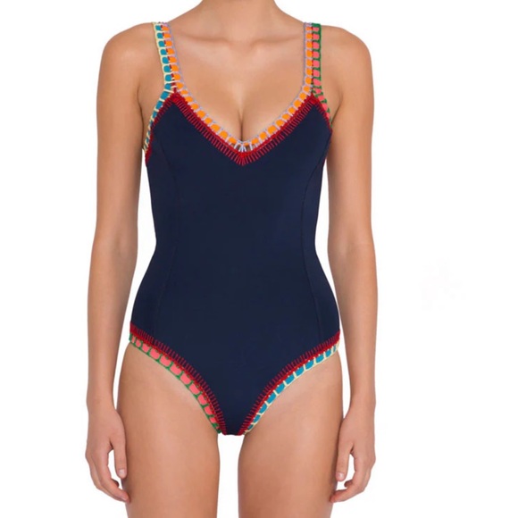 Kiini Tasmin Scoop Back Maillot One Piece - Picture 1 of 8